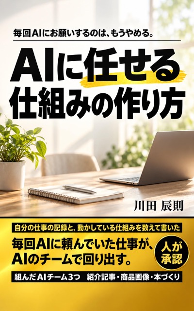 AIに任せる仕組みの作り方 の表紙